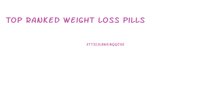 Top Ranked Weight Loss Pills