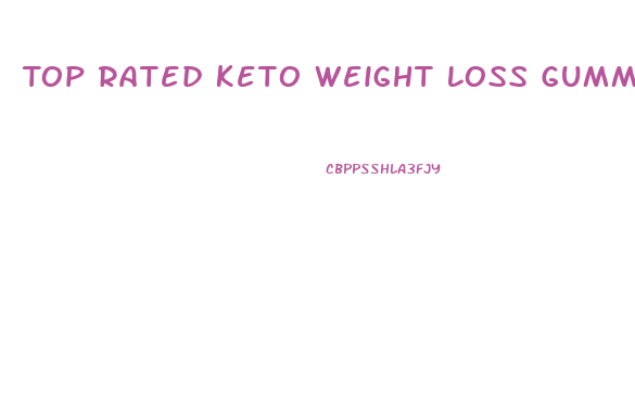 Top Rated Keto Weight Loss Gummies