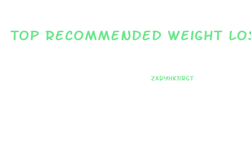 Top Recommended Weight Loss Pills