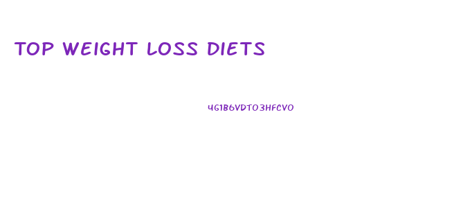 Top Weight Loss Diets