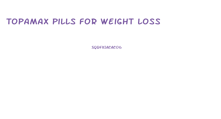 Topamax Pills For Weight Loss