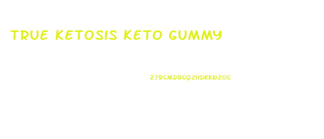 True Ketosis Keto Gummy