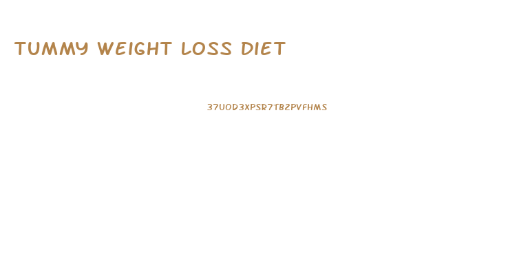 Tummy Weight Loss Diet