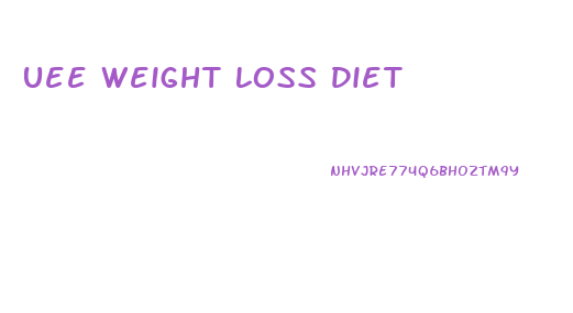 Uee Weight Loss Diet