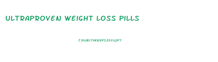 Ultraproven Weight Loss Pills