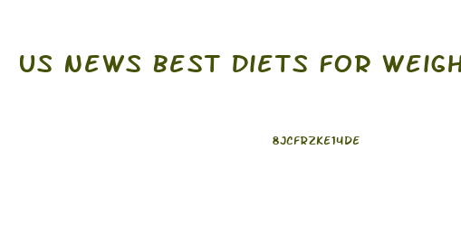 Us News Best Diets For Weight Loss