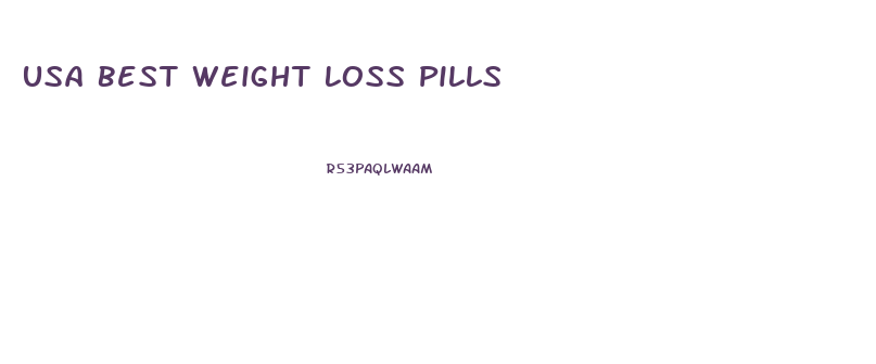 Usa Best Weight Loss Pills