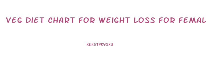 Veg Diet Chart For Weight Loss For Female