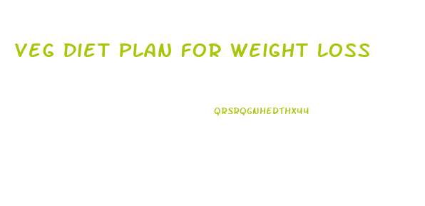 Veg Diet Plan For Weight Loss