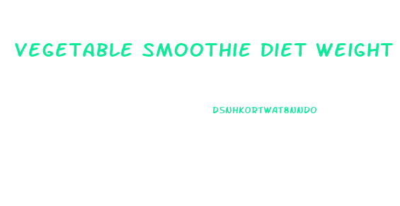 Vegetable Smoothie Diet Weight Loss Recipes