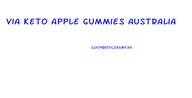 Via Keto Apple Gummies Australia