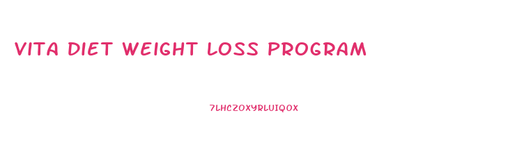 Vita Diet Weight Loss Program