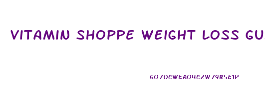 Vitamin Shoppe Weight Loss Gummies