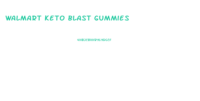 Walmart Keto Blast Gummies