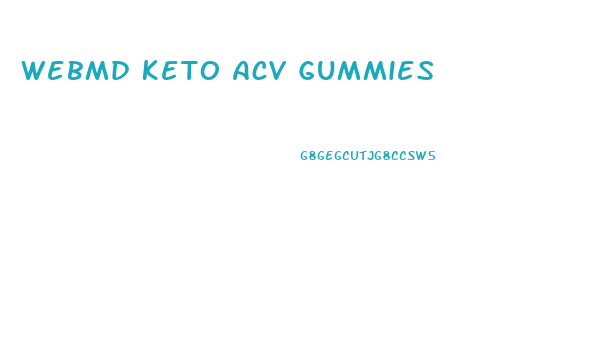 Webmd Keto Acv Gummies