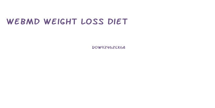 Webmd Weight Loss Diet