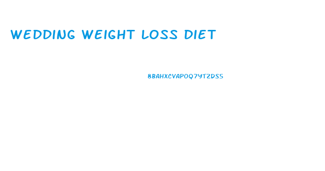 Wedding Weight Loss Diet