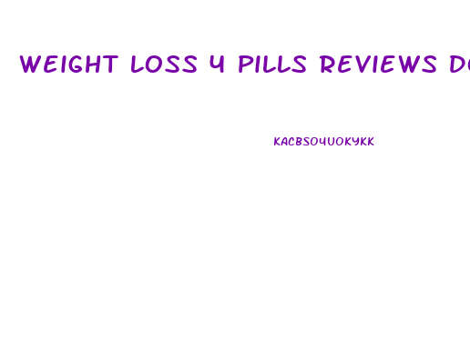 Weight Loss 4 Pills Reviews Doctor 39