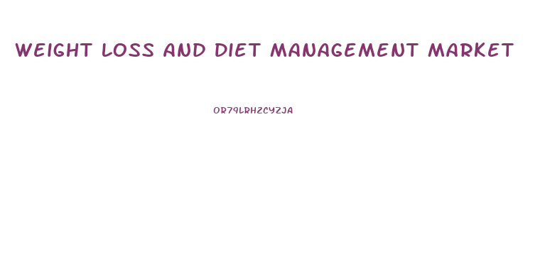 Weight Loss And Diet Management Market