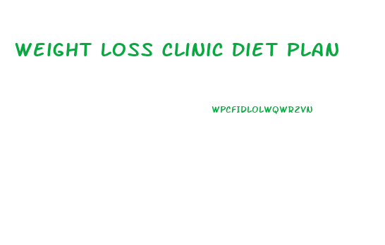 Weight Loss Clinic Diet Plan