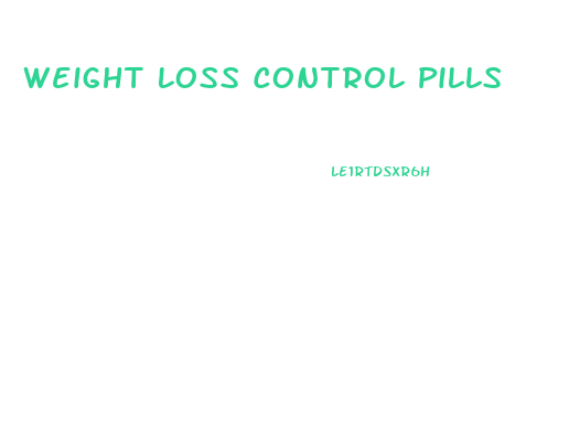 Weight Loss Control Pills