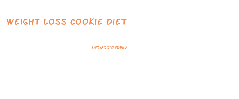 Weight Loss Cookie Diet