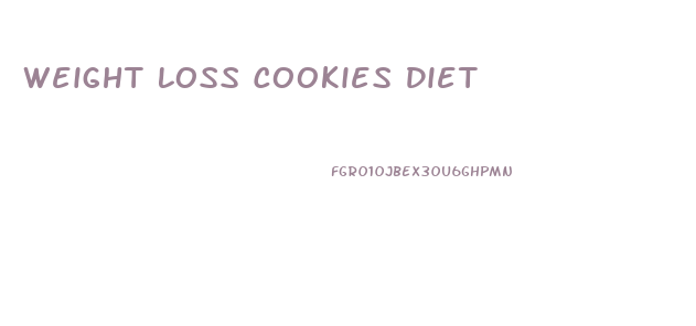Weight Loss Cookies Diet
