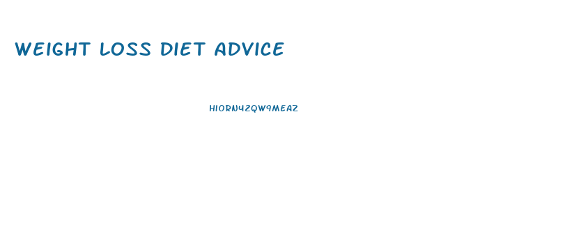 Weight Loss Diet Advice