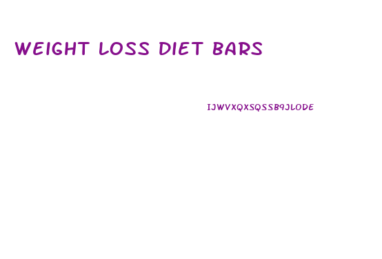 Weight Loss Diet Bars