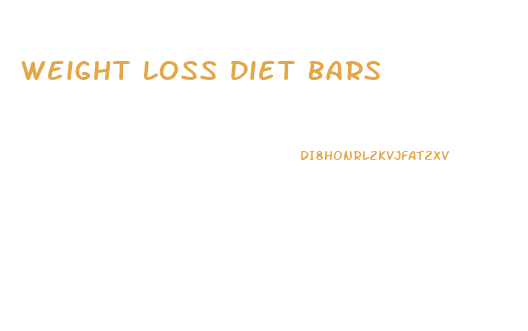 Weight Loss Diet Bars