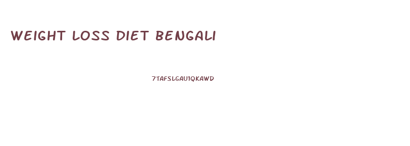 Weight Loss Diet Bengali
