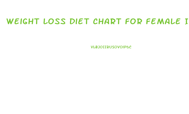 Weight Loss Diet Chart For Female In Hindi