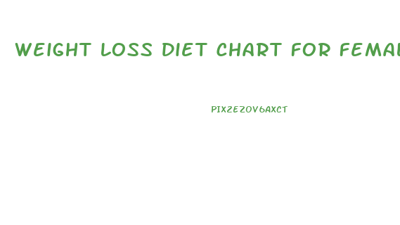 Weight Loss Diet Chart For Female In India