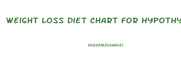 Weight Loss Diet Chart For Hypothyroidism