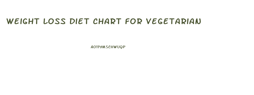 Weight Loss Diet Chart For Vegetarian