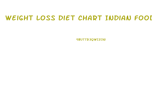 Weight Loss Diet Chart Indian Food