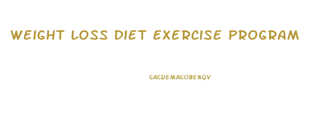 Weight Loss Diet Exercise Program