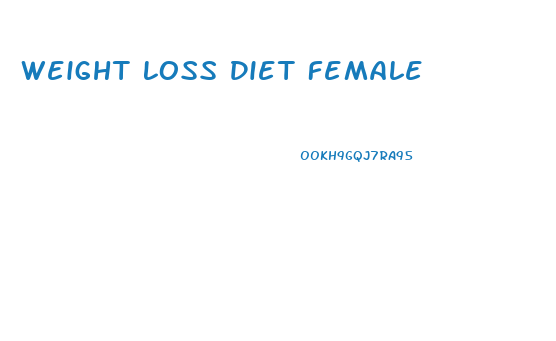 Weight Loss Diet Female