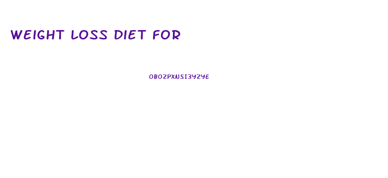 Weight Loss Diet For