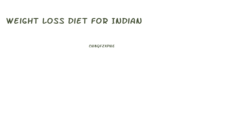 Weight Loss Diet For Indian
