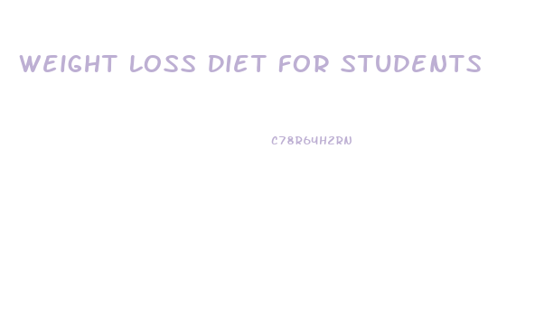 Weight Loss Diet For Students