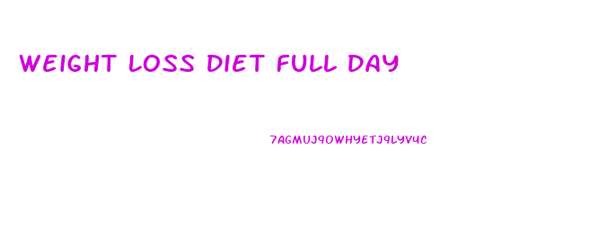 Weight Loss Diet Full Day