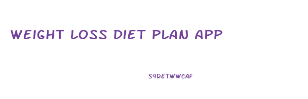 Weight Loss Diet Plan App