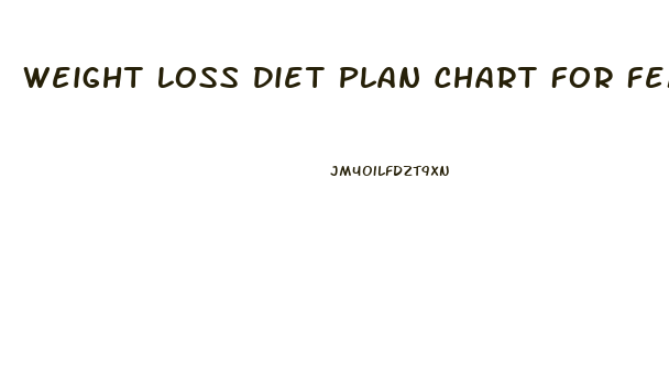 Weight Loss Diet Plan Chart For Female