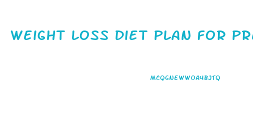 Weight Loss Diet Plan For Pregnancy