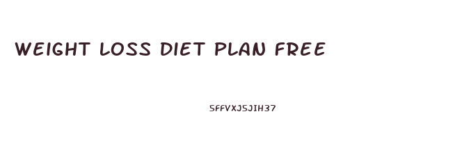 Weight Loss Diet Plan Free