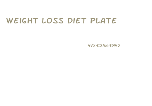 Weight Loss Diet Plate