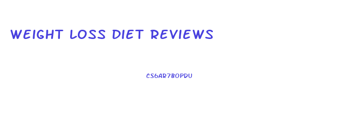 Weight Loss Diet Reviews