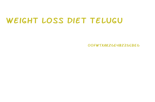 Weight Loss Diet Telugu