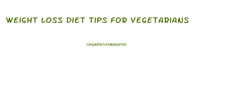 Weight Loss Diet Tips For Vegetarians